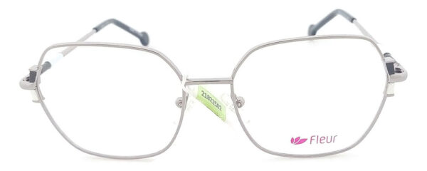 Anteojos Lentes Fleur 266 Metal Receta Flex Gafas Moda Color - Imagen 11