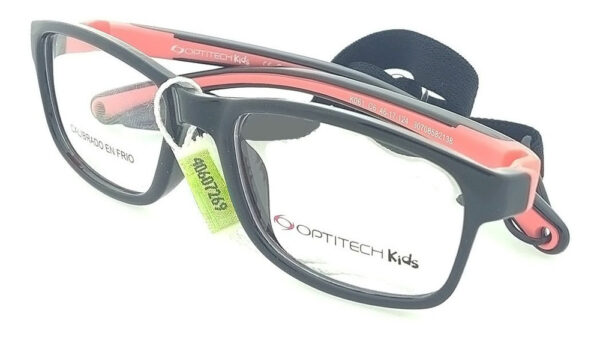Anteojos Lentes Marcos Optitech K061 Chicos Receta Flex Moda - Imagen 41