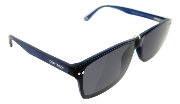 Anteojos Lentes Clip On Optitech 563 Receta Polarizado Uv - Imagen 22