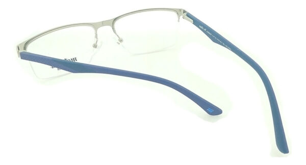 Anteojos Lentes Motor Oil 93602 Medio Marco Metal Receta Fl - Imagen 19