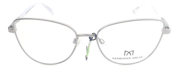 Anteojos Lentes Mariana Arias 369 Pin Up Receta Metal Gafas - Imagen 4