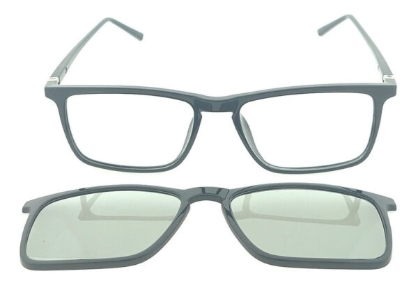 Anteojos Lentes Clip On Marcos Receta 7001 Polarizado Uv - Imagen 22