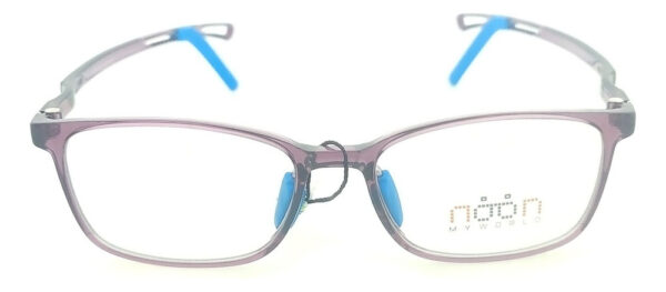 Anteojos Marcos Lentes Chicos Noon Myw08 Tr90 Receta Armazon Violeta - Imagen 3