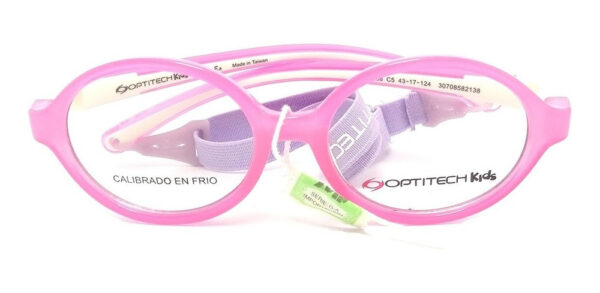 Anteojos Lentes Marcos Optitech Kids K058 Chicos Receta Flex - Imagen 10