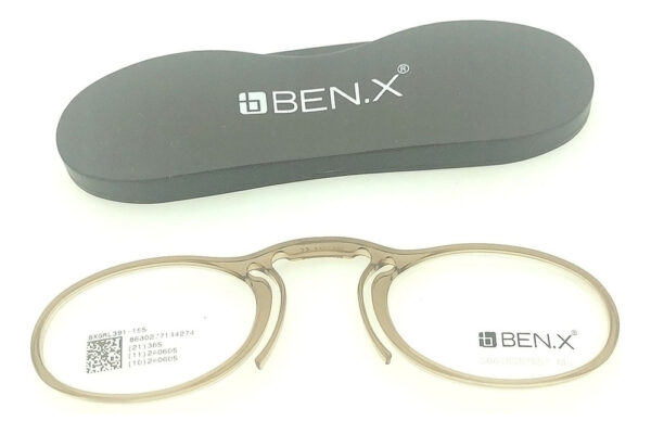 Anteojos Lentes Benx 391 Quevedo Sin Patillas Receta Bolsil - Imagen 10