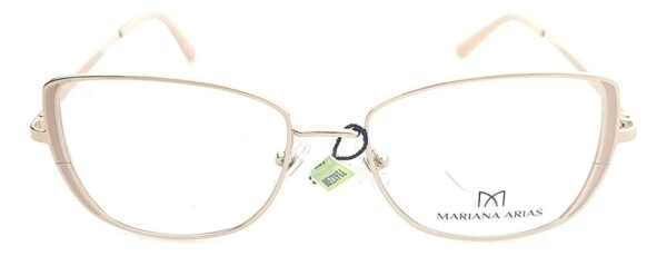 Anteojos Lentes Mariana Arias 358 Receta Metal Flex Armazon - Imagen 16