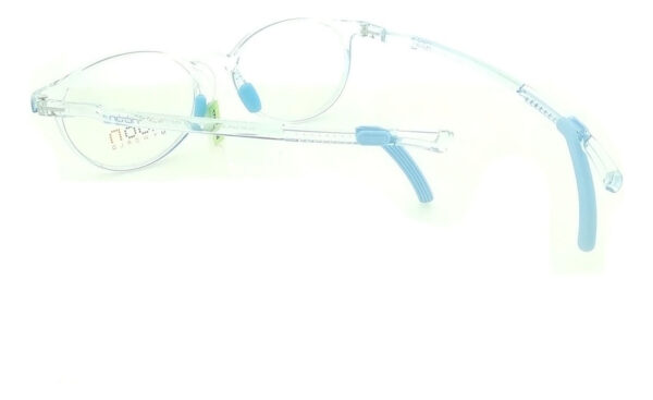 Anteojos Lentes Noon Myw07 Chicos Receta Niños Tr90 Gafas Celeste Claro Traslucido - Imagen 4