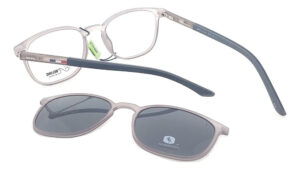 Anteojos Lentes Clip On Dynamo 160 Receta Polarizado Uv Flex - Imagen 19