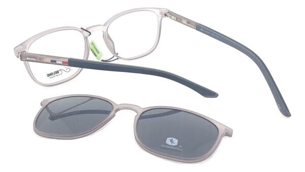 Anteojos Lentes Clip On Dynamo 160 Receta Polarizado Uv Flex - Imagen 19