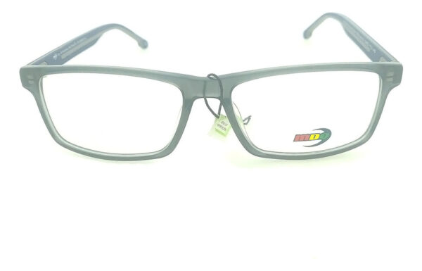 Anteojos Lentes Mdq Z02 Receta Armazon Tr90 Moda Gafas Marco Gris Oscuro-azul - Imagen 3
