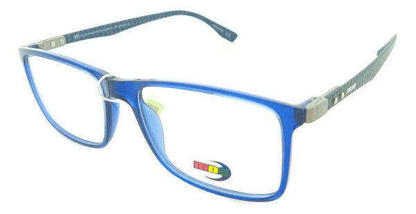 Anteojos Armazon Mdq T42 Lentes Carbono Tr90 Receta Marco Azul