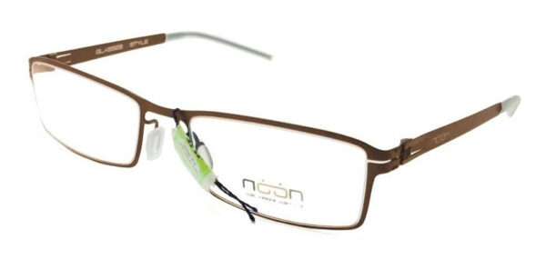 Anteojo Armazon Marco Receta  Noon 1038 Moderno Metalico