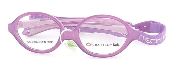 Anteojos Lentes Optitech Kids K067 Armazon Receta Goma Flex - Imagen 17