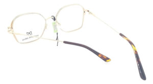 Anteojos Lentes Mariana Arias 370 Receta Metal Hexagonal Gaf - Imagen 17