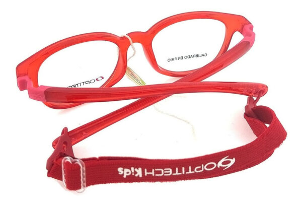 Lentes Anteojos Marcos Receta Optitech Kids K062 Goma Flex - Imagen 50