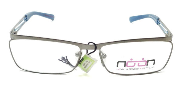 Anteojo Armazon Marco Receta Noon 1063 Metalico Moderno Moda - Imagen 3