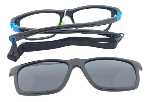 Anteojos Clip On Chicos Optitech K320 Receta Flexible Marcos - Imagen 12