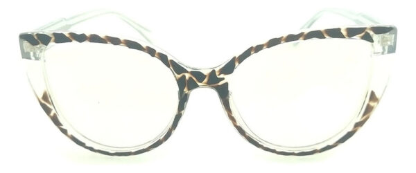 Anteojos Armazon Lentes 5732 Pin Up Receta Flex Tr90 Print Marrón Animal Print-transparente - Imagen 3