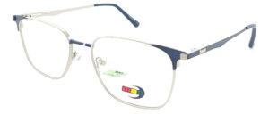 Lente Anteojos Armazon Receta Metal Flex Gafas Marco Mdq M21