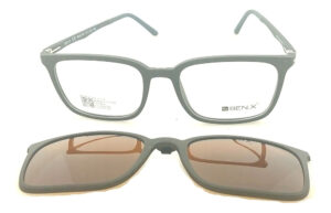 Anteojos Lentes Clip On Benx 915 Receta Polarizado Uv Gafas - Imagen 11