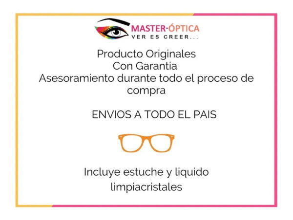 Anteojos Marcos Lentes Merlen 4257 Livianos Receta Moda - Imagen 7