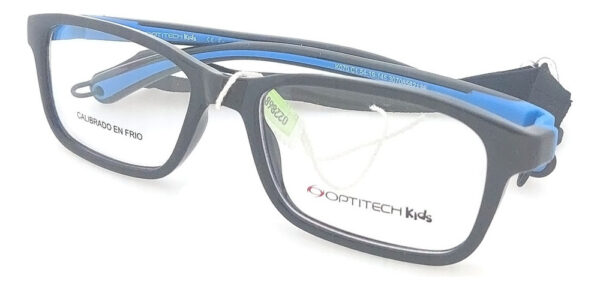 Anteojos Lentes Optitech K070 Marco Armazon Receta  Flex Chi