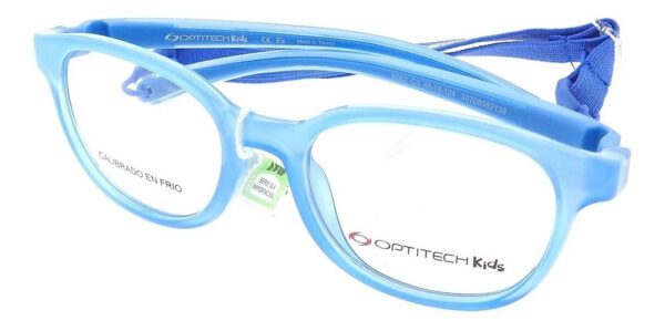 Lentes Anteojos Marcos Receta Optitech Kids K062 Goma Flex - Imagen 10
