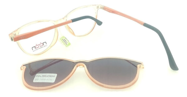 Anteojos Clip On Lentes Noon P16 Preceta Polarizado Uv Flex - Imagen 11