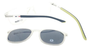 Anteojos Lentes Clip On Dynamo 160 Receta Polarizado Uv Flex - Imagen 12
