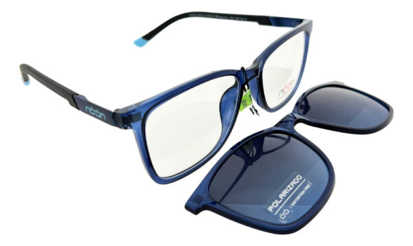 Anteojos Lentes Clip On Noon 08 Polarizado Uv Receta Armazon - Imagen 37