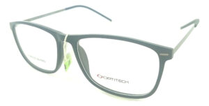 Anteojos Lentes Optitech 566 Receta Tr90 Metal Armazon Negro Mate