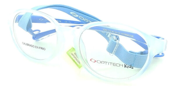 Anteojos Armazon Chicos Optitech K065 Receta Flexible Marcos - Imagen 55