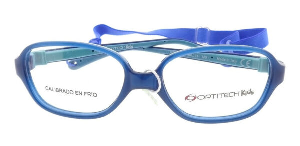 Lentes Anteojos Optitech K056 Marcos Receta Chicos Flex Moda - Imagen 4