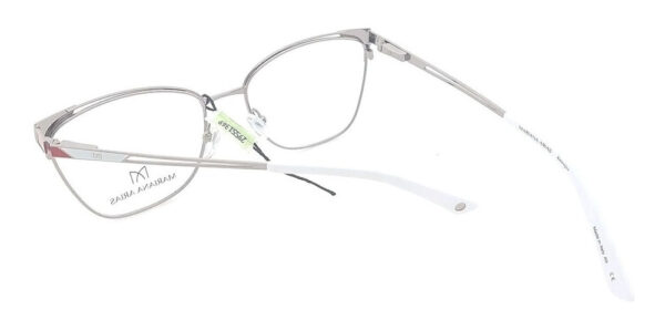 Anteojos Lentes Mariana Arias 359 Armazon Receta Metal Flex - Imagen 5