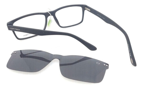 Anteojos Lentes Clip On Optitech 563 Receta Polarizado Uv - Imagen 17