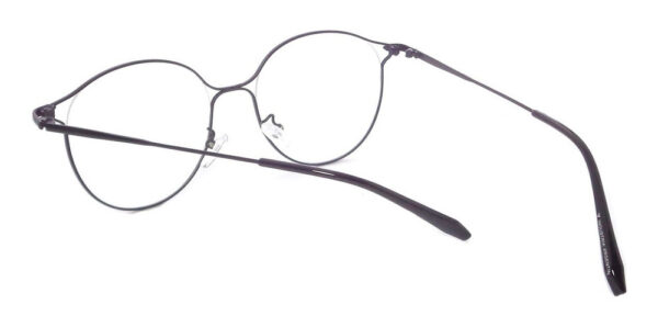 Lentes Anteojos Marcos 2058 Receta Metalico Redondo Moda - Imagen 5
