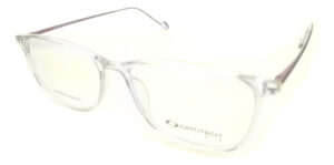 Anteojos Armazon Optitech 603 Lentes Flex Receta Tr90 Metal Transparente-patillas Rojas