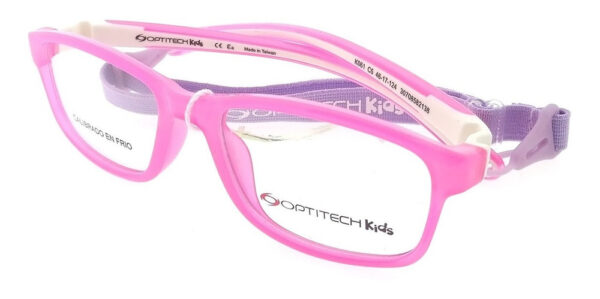 Anteojos Lentes Marcos Optitech K061 Chicos Receta Flex Moda - Imagen 35