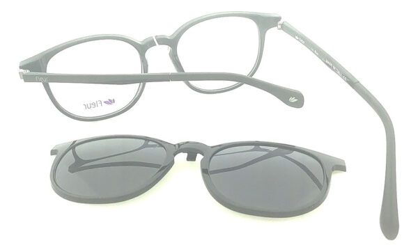 Anteojos Clip On Fleur 285 Receta Polarizado Uv Lentes Mujer - Imagen 18