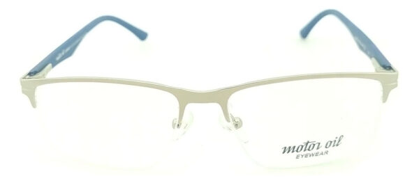 Anteojos Lentes Motor Oil 93602 Medio Marco Metal Receta Fl - Imagen 18