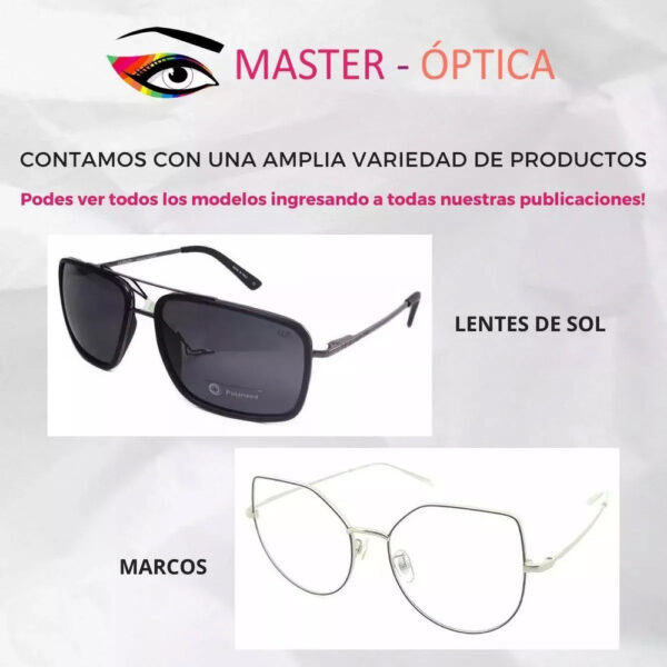 Anteojos De Sol Lentes Noon 079 Uv Gafas Moda Cuadrado Grand - Imagen 8