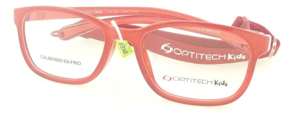 Anteojos Lentes Optitech K071 Chicos Receta Niños Flex Armaz - Imagen 32