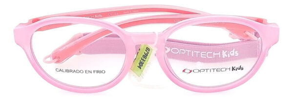 Anteojos Armazon Chicos Optitech K065 Receta Flexible Marcos - Imagen 17