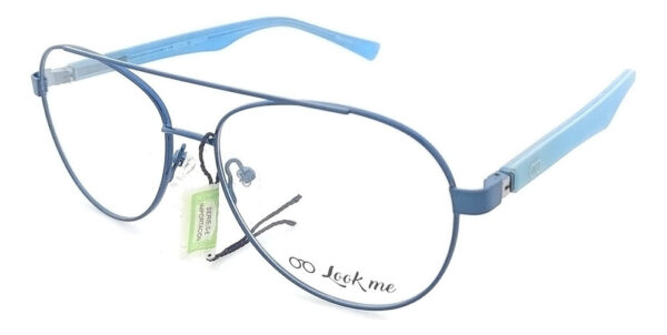 Anteojos Lentes Aviador Look Me Nihuil Receta Metal Flex Mod - Imagen 10
