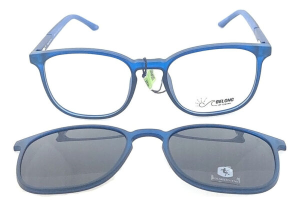 Anteojos Lentes Clip On Dynamo 160 Receta Polarizado Uv Flex - Imagen 4