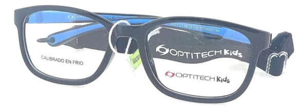 Anteojos Lentes Optitech K071 Chicos Receta Niños Flex Armaz - Imagen 9