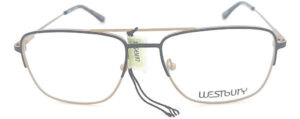 Lentes Anteojos Westbury 791 Metal Receta Flex Aviador Armaz - Imagen 10