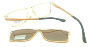 Anteojos Lentes Clip On Noon P17 Receta Marco Flex Polarizad - Imagen 25