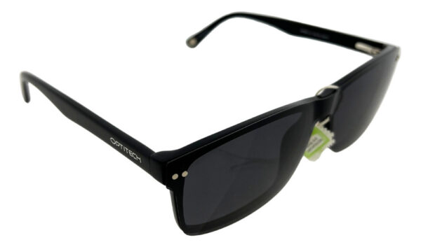 Anteojos Lentes Clip On Optitech 563 Receta Polarizado Uv - Imagen 3