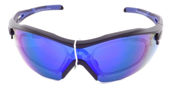 Anteojo Sol Deportivo Optitech 278 Espejado Receta Uv Placa - Imagen 3